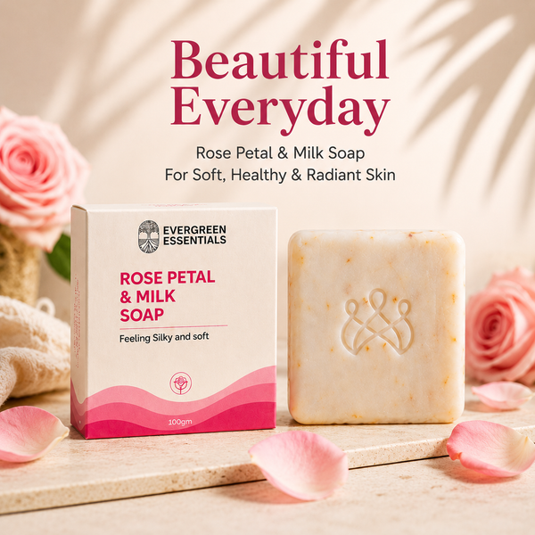 Rose Petal & Milk Soap – 100 gm