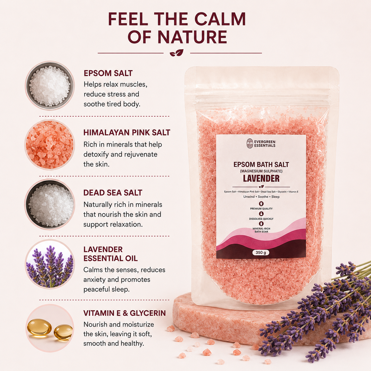 Lavender Bath Salt