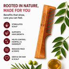 Handle - Neem Comb (Rosemary Oil treated)