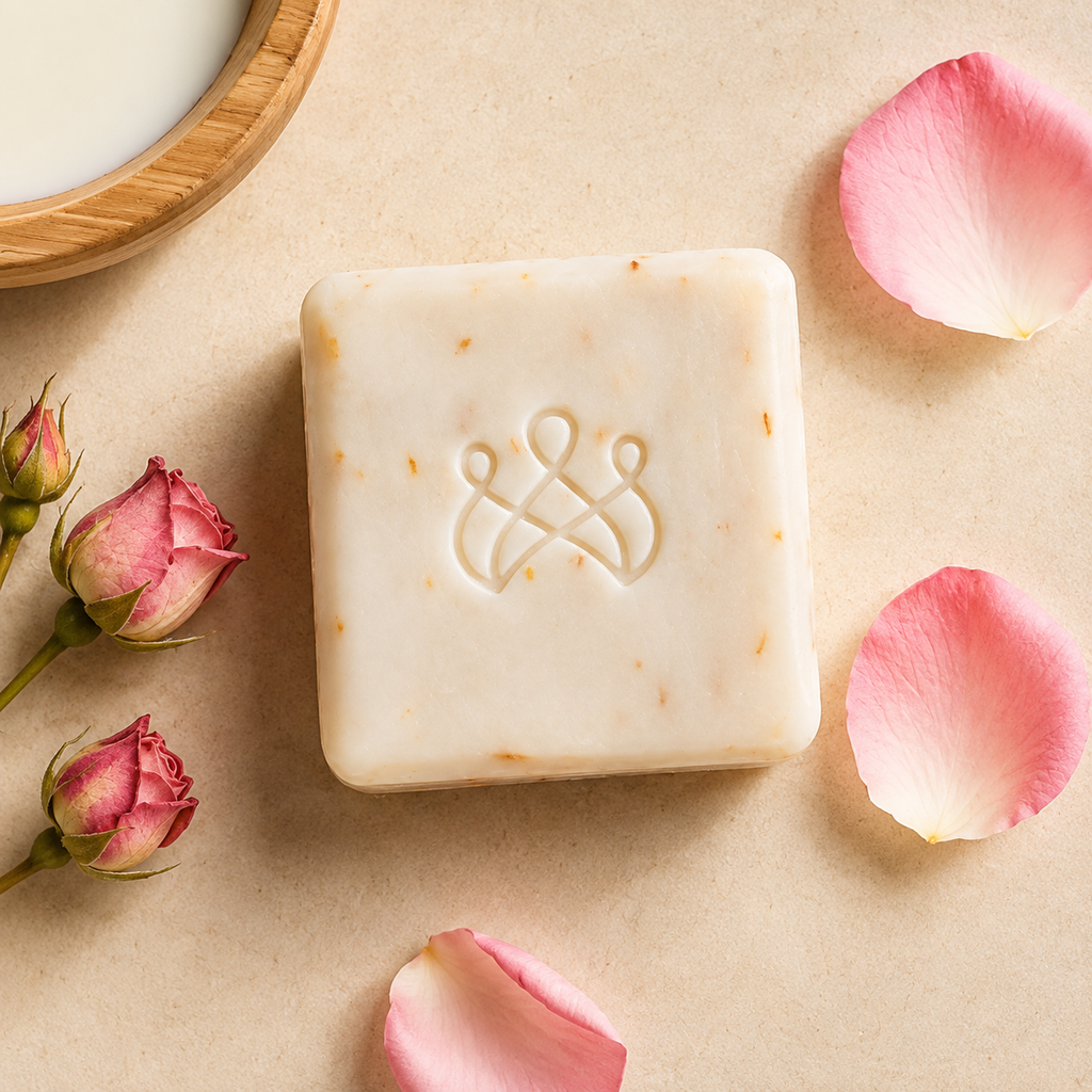 Rose Petal & Milk Soap – 100 gm