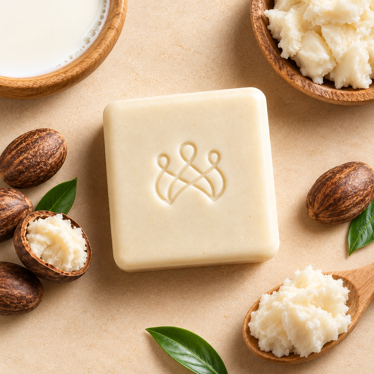 Creamy Shea Butter Milky Soap – 100 gm